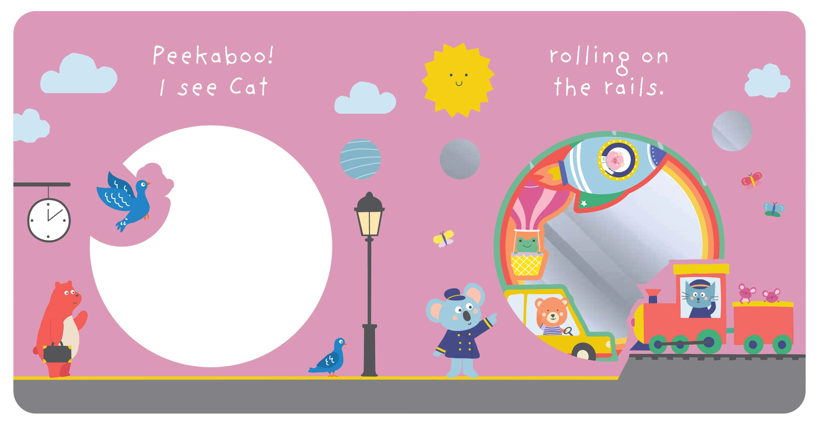 Lake Press Graduating Mirror Board Book - Peek-a-Boo! I See You