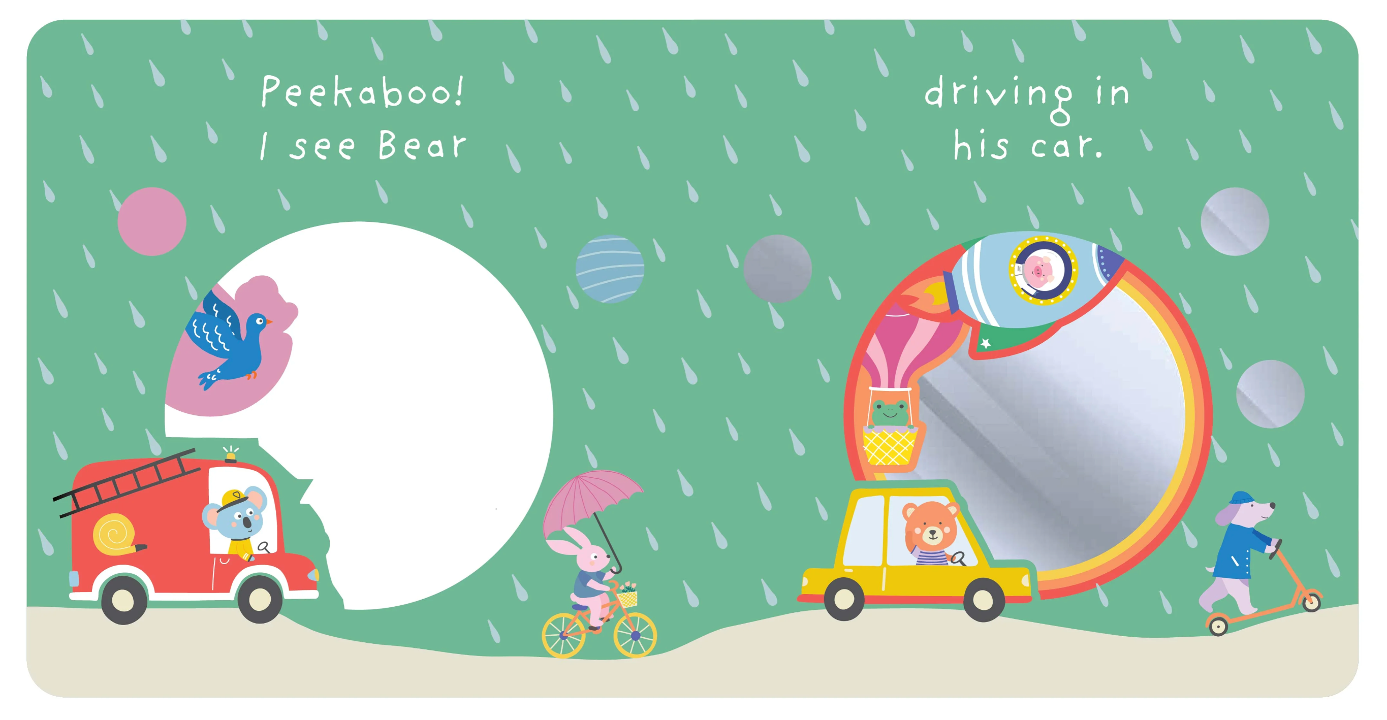 Lake Press Graduating Mirror Board Book - Peek-a-Boo! I See You