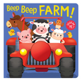 Lake Press Squeak Me! - Board Book - Beep, Beep Farm!