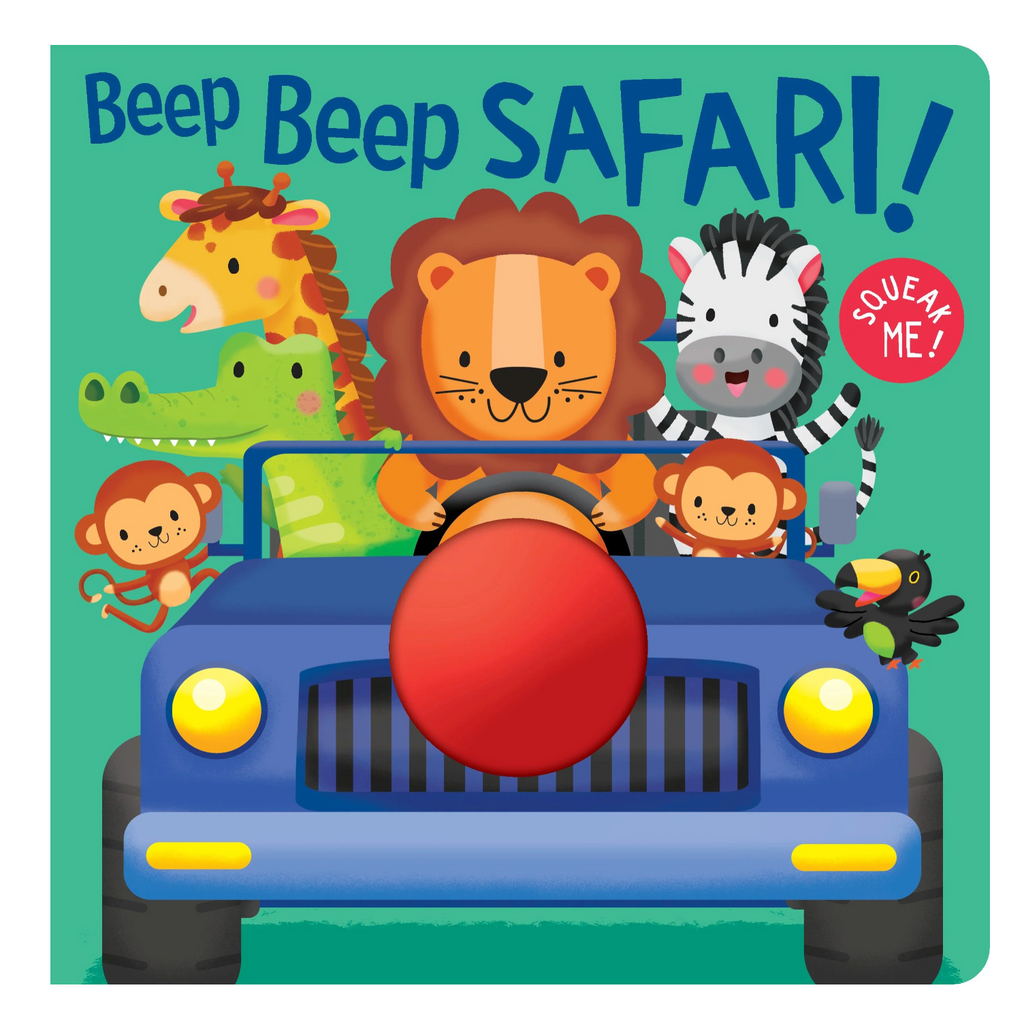 Lake Press Squeak Me! - Board Book - Beep, Beep Safari!