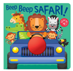Lake Press Squeak Me! - Board Book - Beep, Beep Safari!