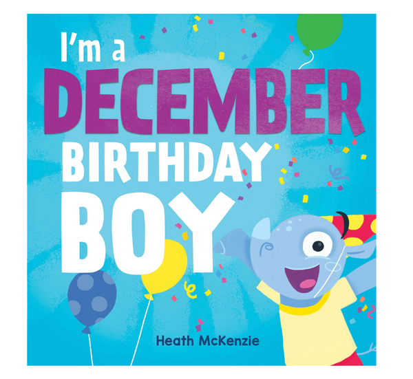 Lake Press I'm a (Month) Birthday Boy - Assorted