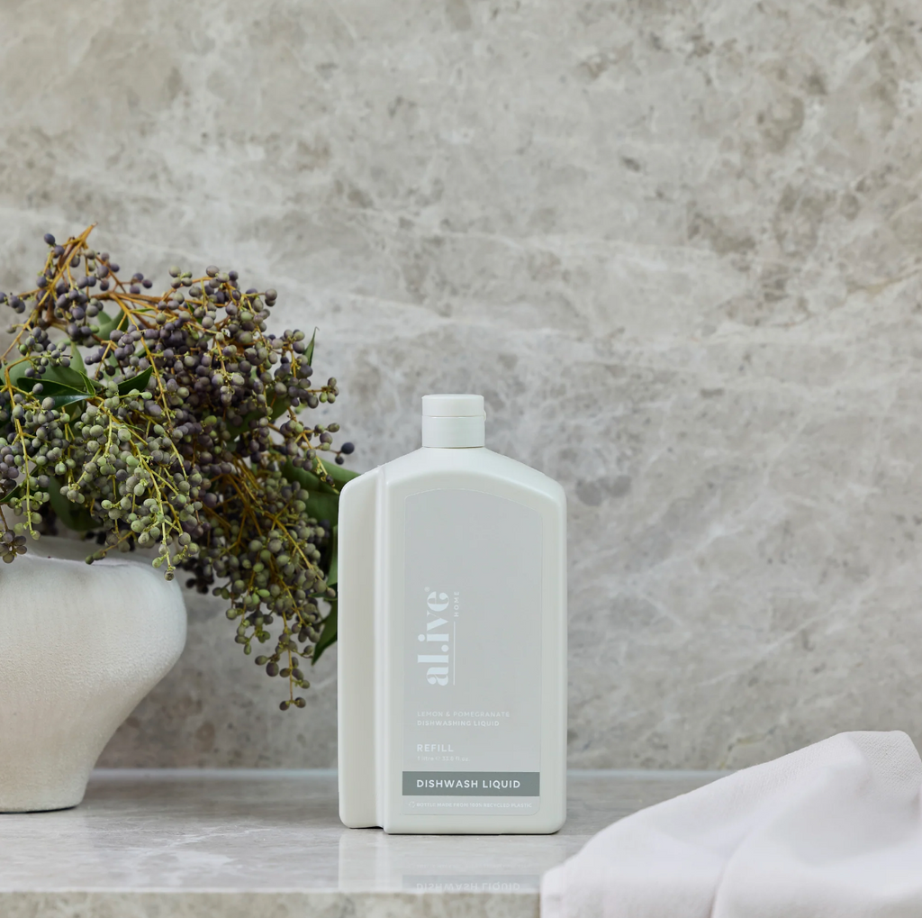 Al.ive Body 1L Dish Wash Refill - Lemon & Pomegranate