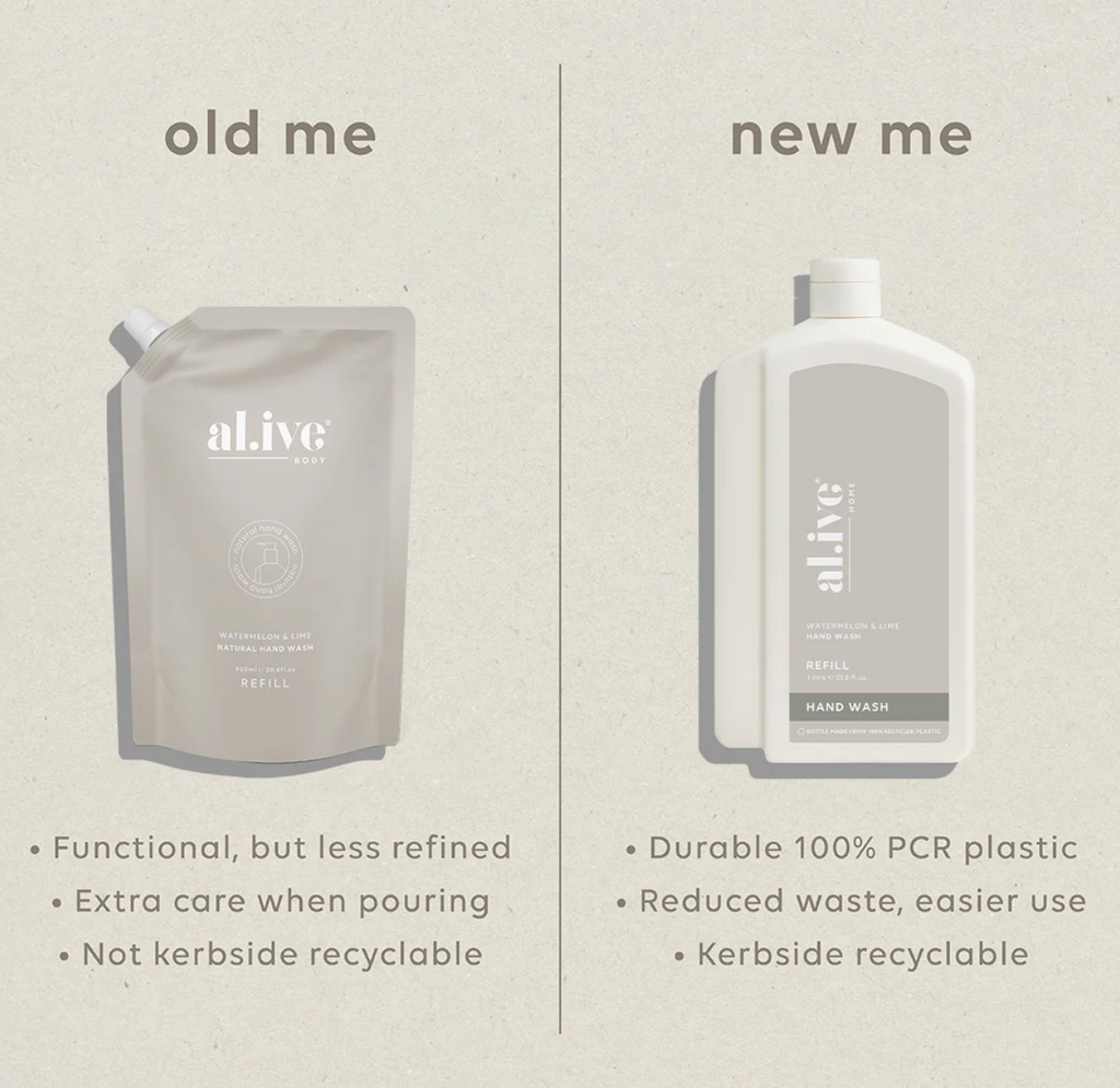 Al.ive Body 1L Hand Wash Refill - Watermelon & Lime