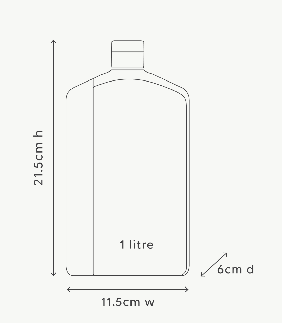 Al.ive Body 1L Hand Wash Refill - Watermelon & Lime