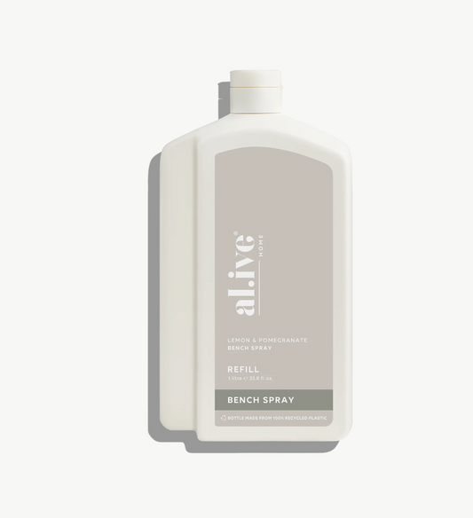 Al.ive Body 1L Bench Spray Refill - Lemon & Pomegranate