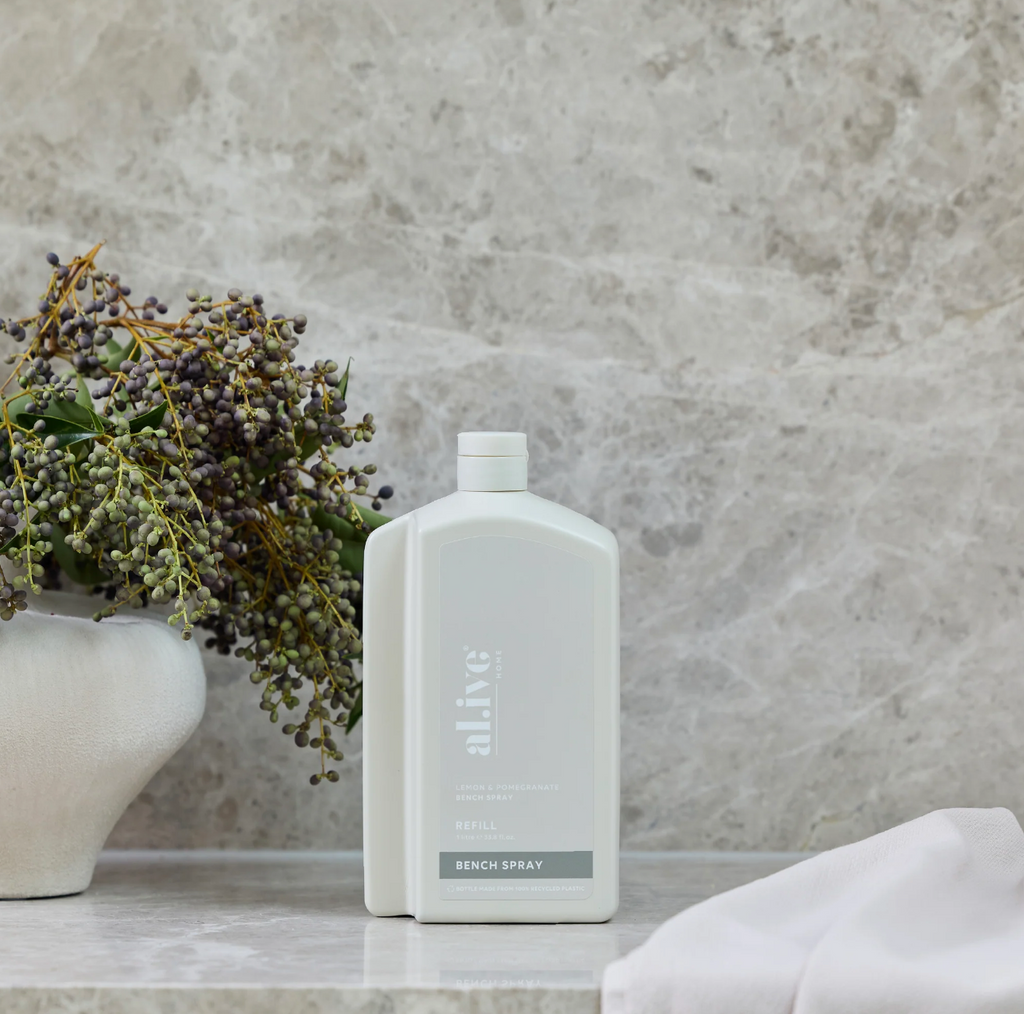 Al.ive Body 1L Bench Spray Refill - Lemon & Pomegranate