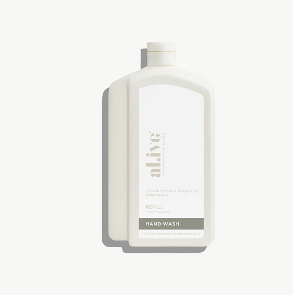 Al.ive Body 1L Hand Wash Refill - Lemon Myrtle & Honeydew