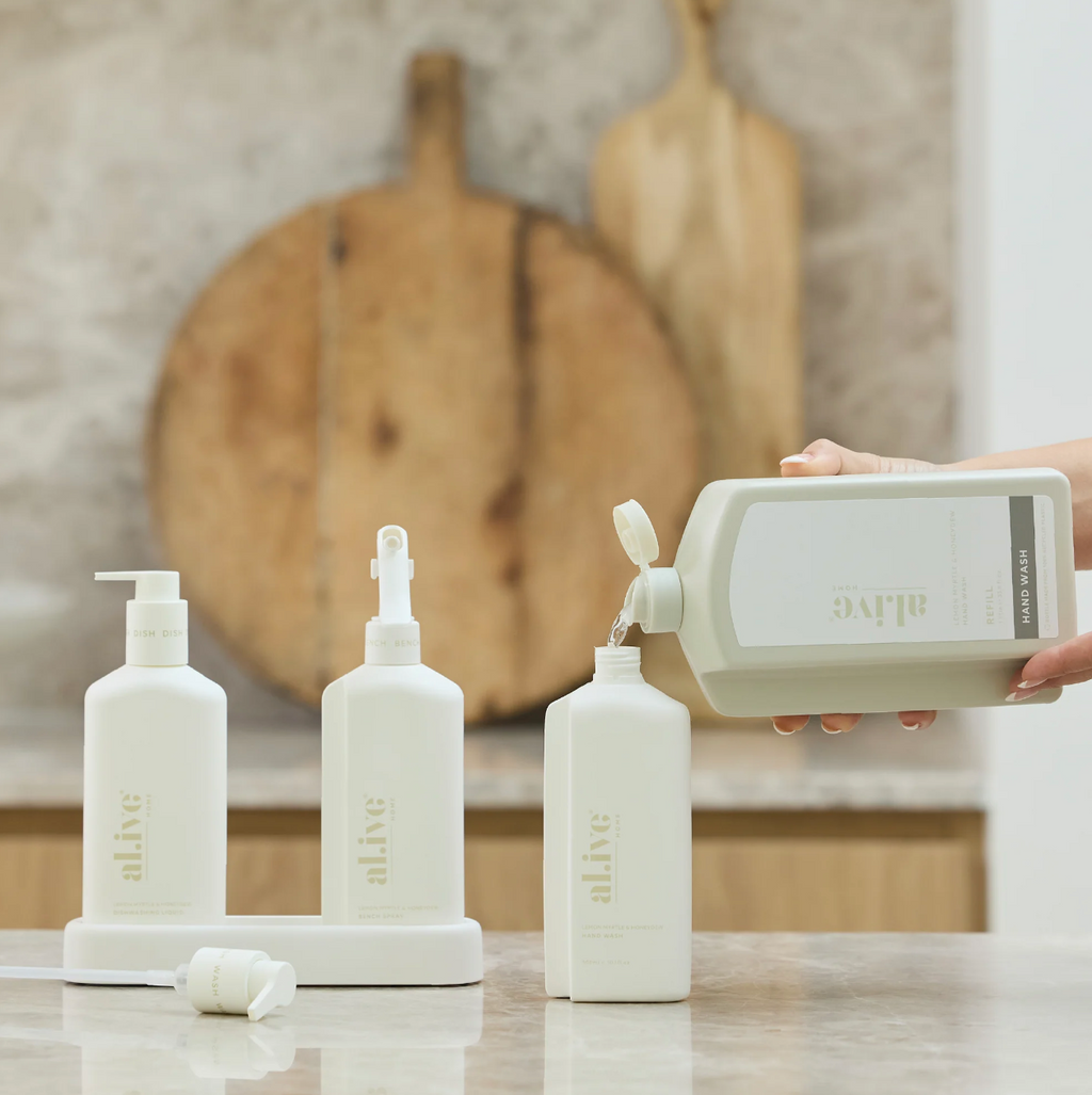 Al.ive Body 1L Hand Wash Refill - Lemon Myrtle & Honeydew