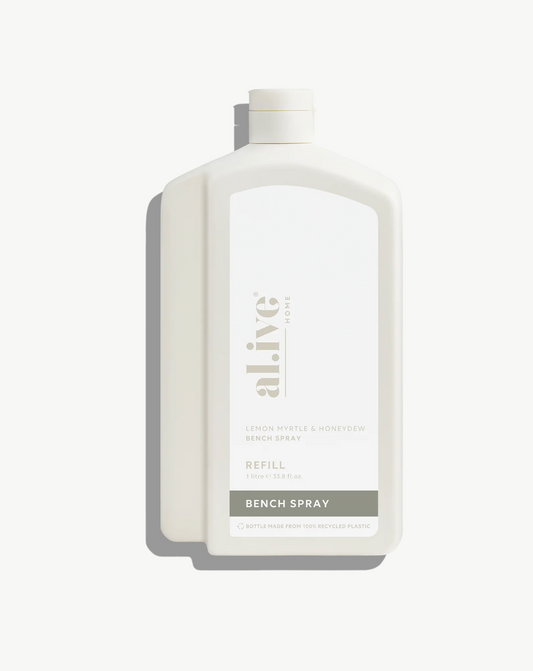 Al.ive Body 1L Bench Spray Refill - Lemon Myrtle & Honeydew