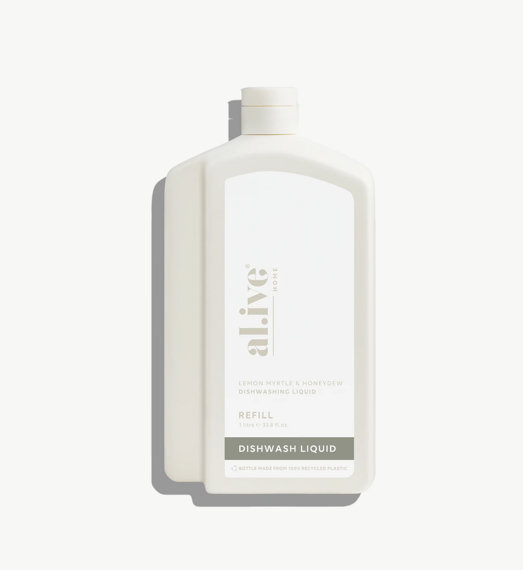 Al.ive Body 1L Dish Wash Refill - Lemon Myrtle & Honeydew