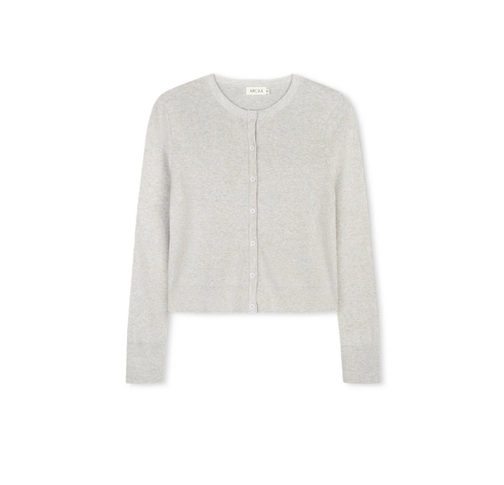 ARCAA Flynn Cardigan - Grey Marle