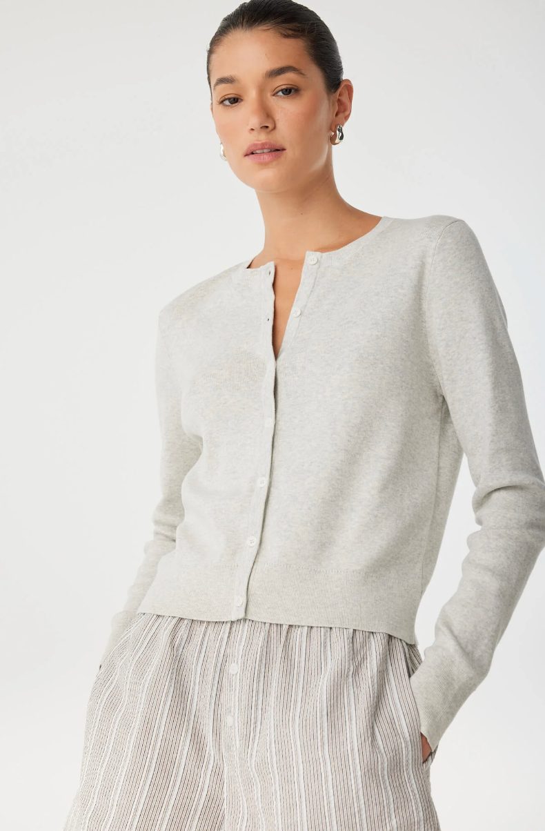 ARCAA Flynn Cardigan - Grey Marle