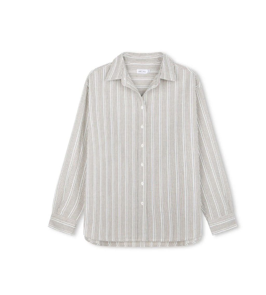 ARCAA Ines Shirt - Clay Stripe