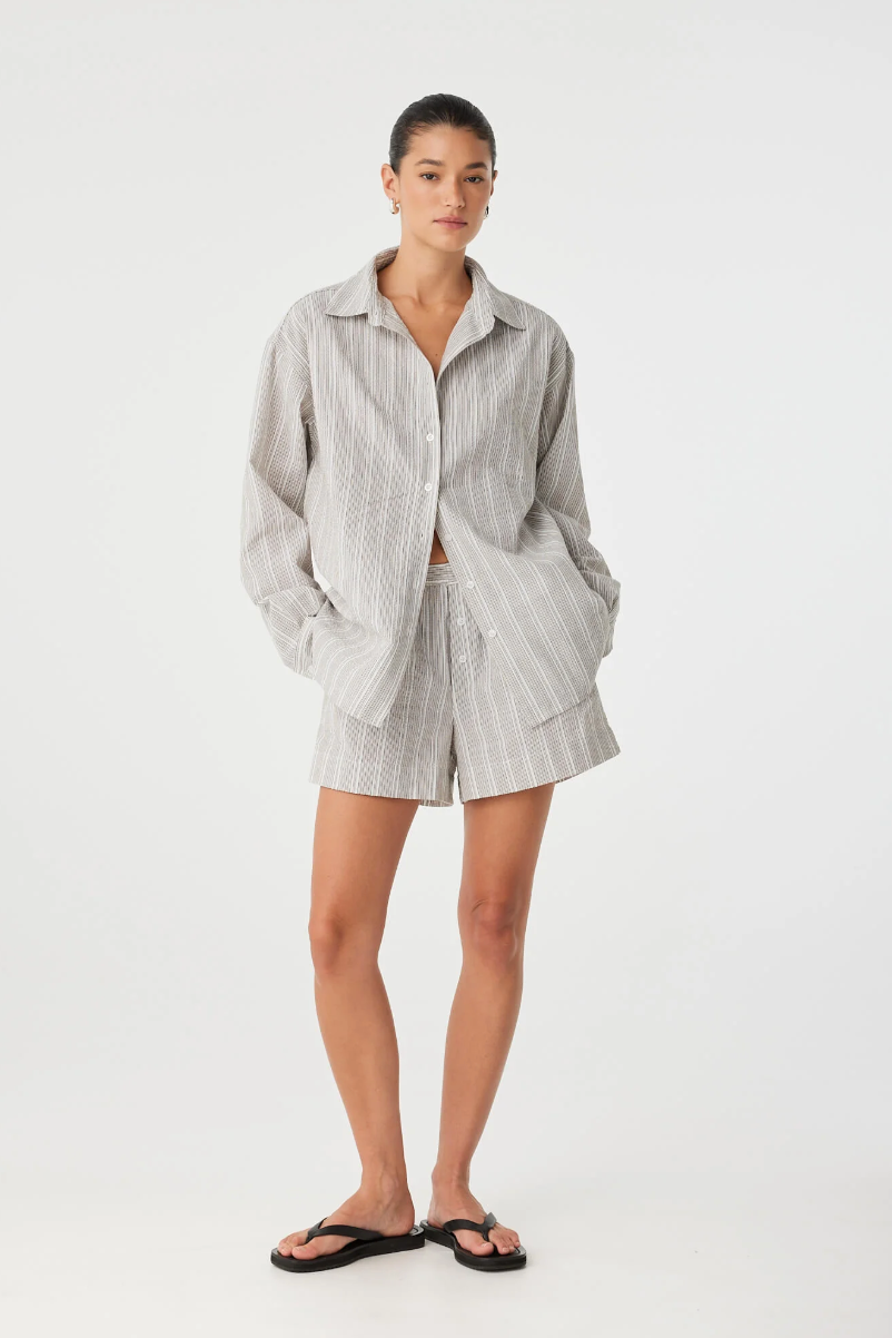 ARCAA Ines Shirt - Clay Stripe