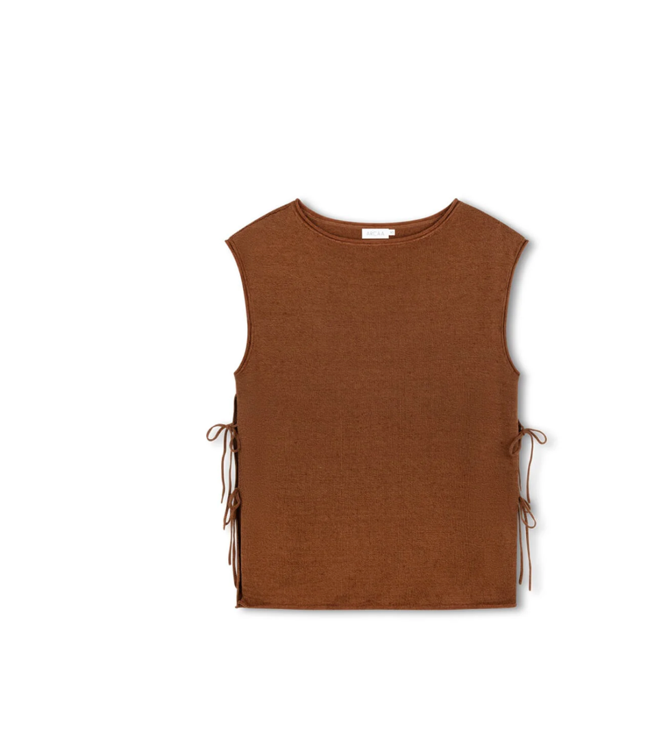 ARCAA Poppy Tie Side Top - Clay