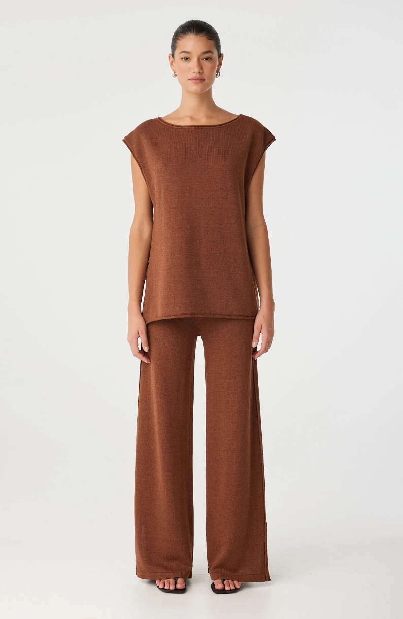 ARCAA Poppy Tie Side Top - Clay