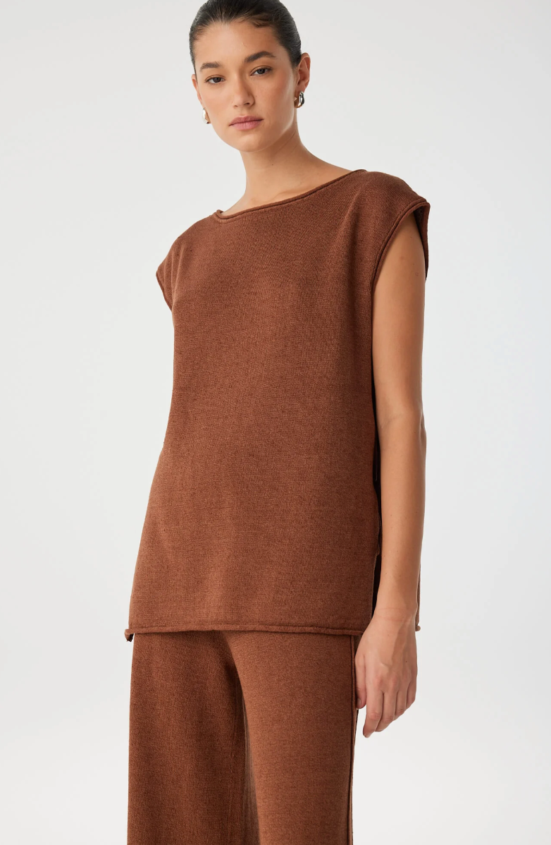 ARCAA Poppy Tie Side Top - Clay