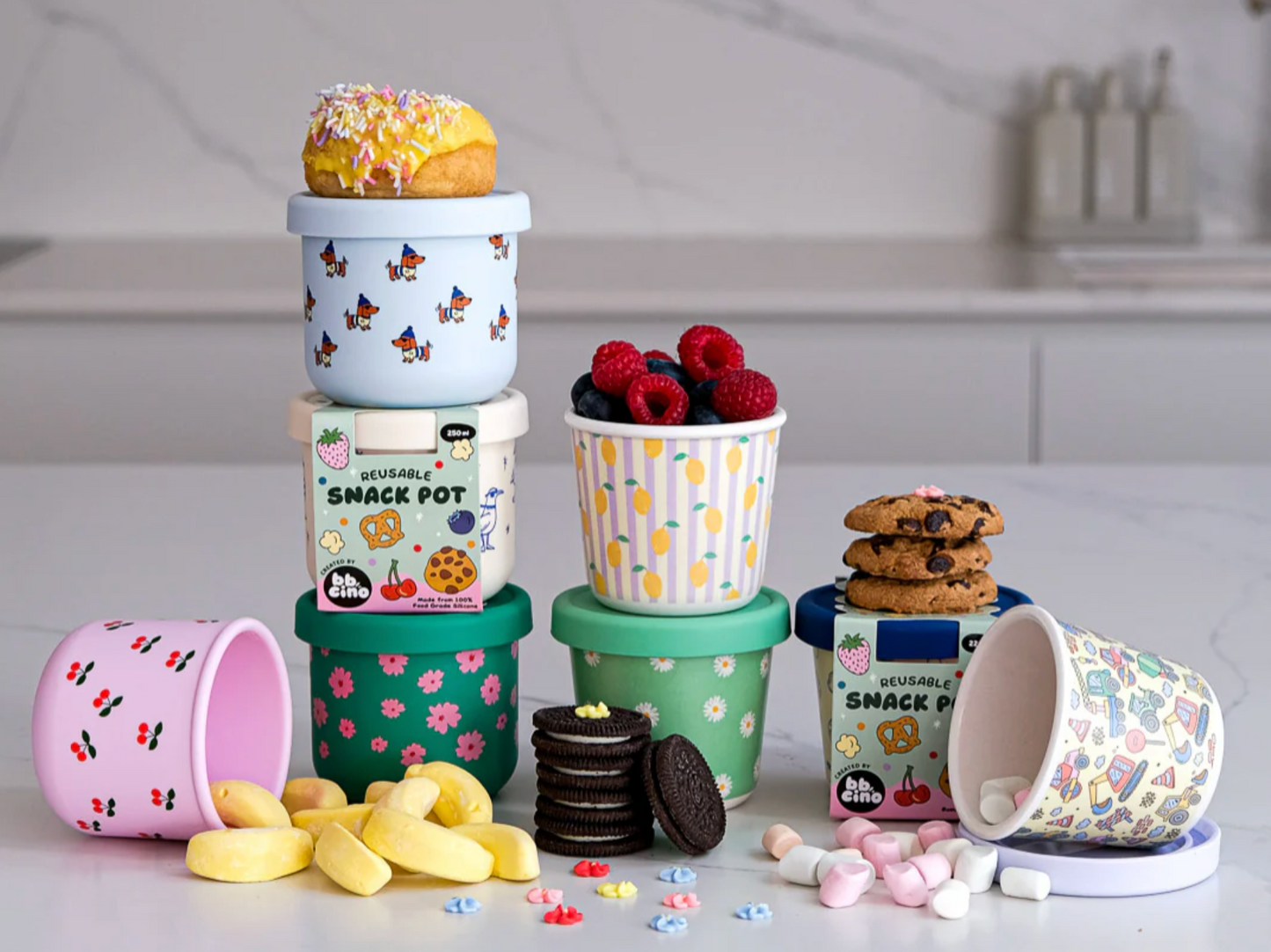 BBcino 250ml Snack Pots