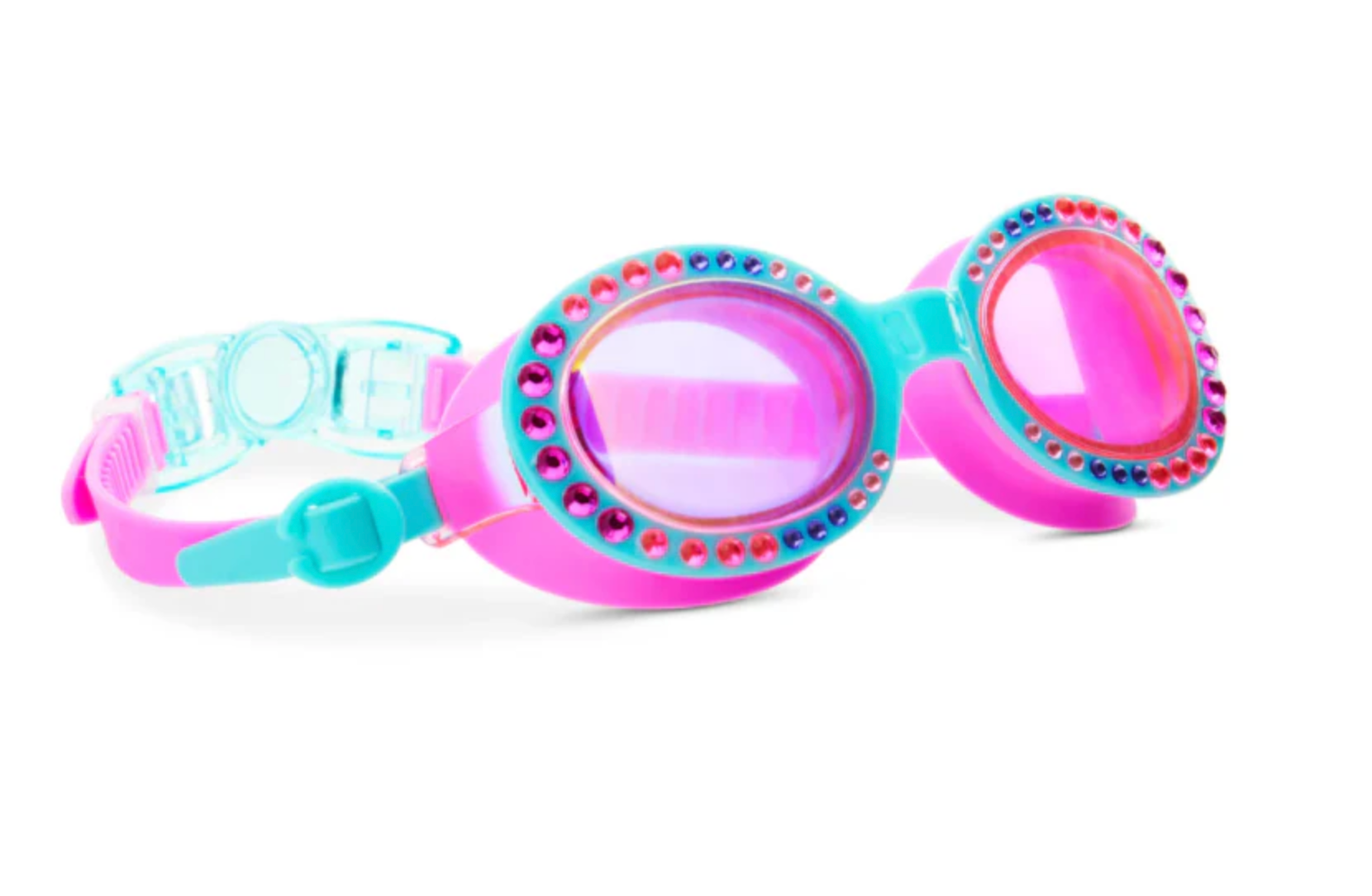 Bling2o Aurora Borealia Blue Swim Goggles