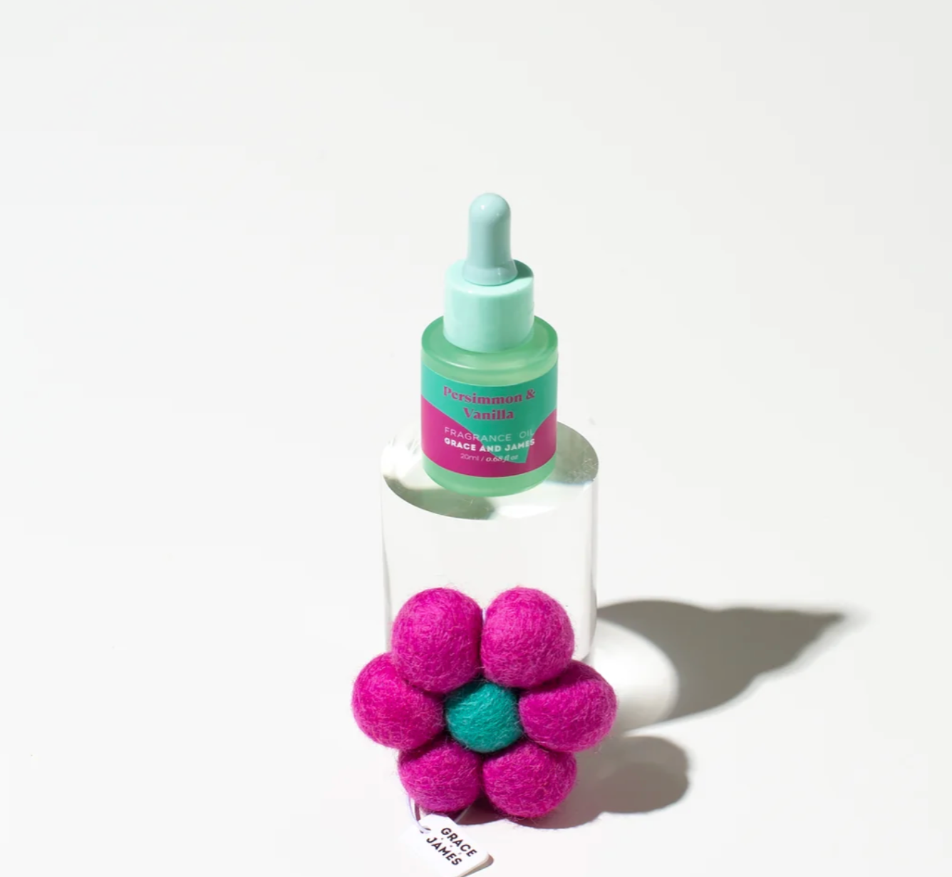 Grace & James Persimmon & Vanilla - Felt Air Freshener