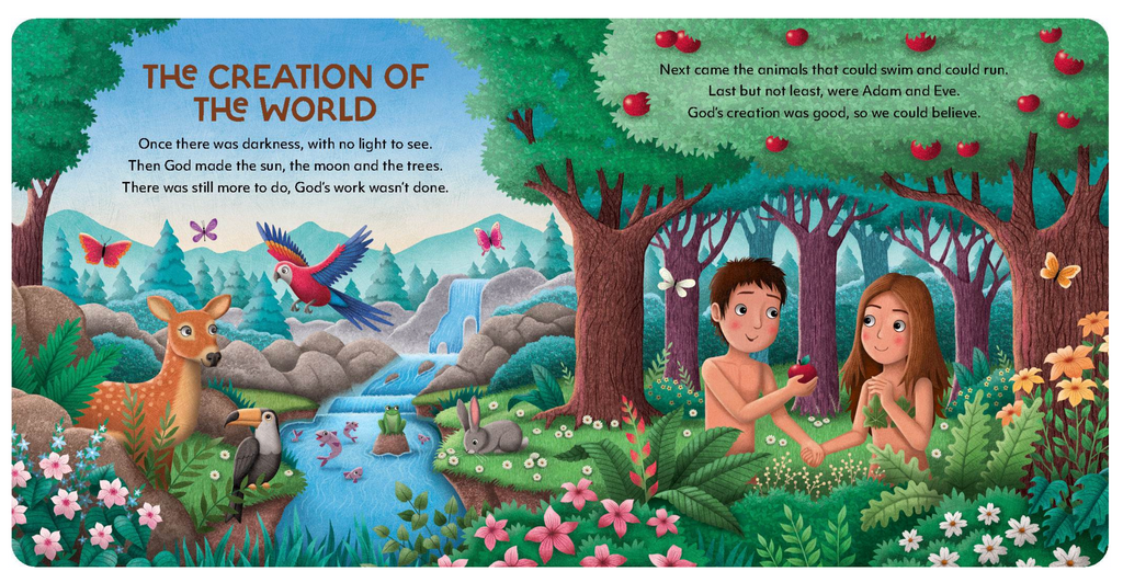 Lake Press Story Time - Padded Board Book - My First Bible Stories