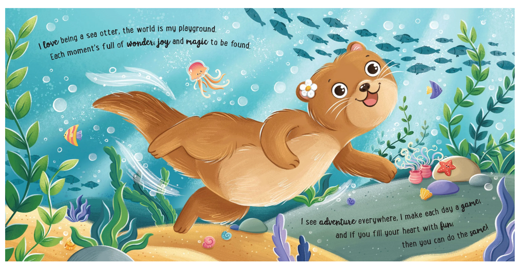 Lake Press Story Time - Padded Board Book - I Love Being a Sea Otter