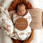 Snuggle Hunny Bears Organic Muslin Wrap