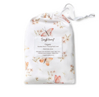 Snuggle Hunny Butterfly Organic Bassinet Sheet / Change Pad Cover