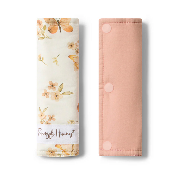 Snuggle Hunny Butterfly Universal Reversible Pram Strap Covers
