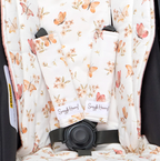 Snuggle Hunny Butterfly Universal Reversible Pram Strap Covers