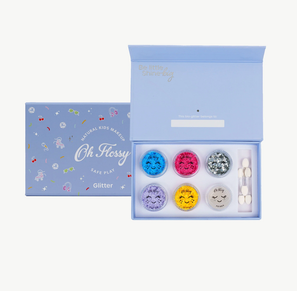 Oh Flossy Kids Disco Fever Glitter Set