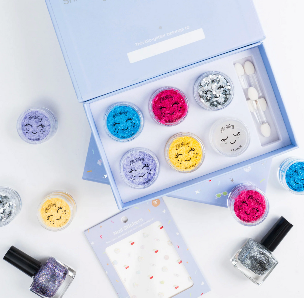 Oh Flossy Kids Disco Fever Glitter Set