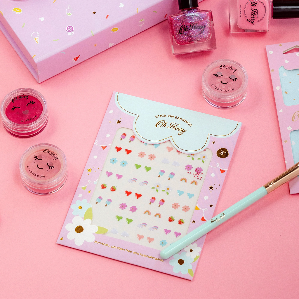Oh Flossy Kids Stick-On Earrings