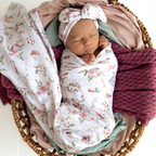 Snuggle Hunny Alice’s Tea Party Organic Muslin Wrap