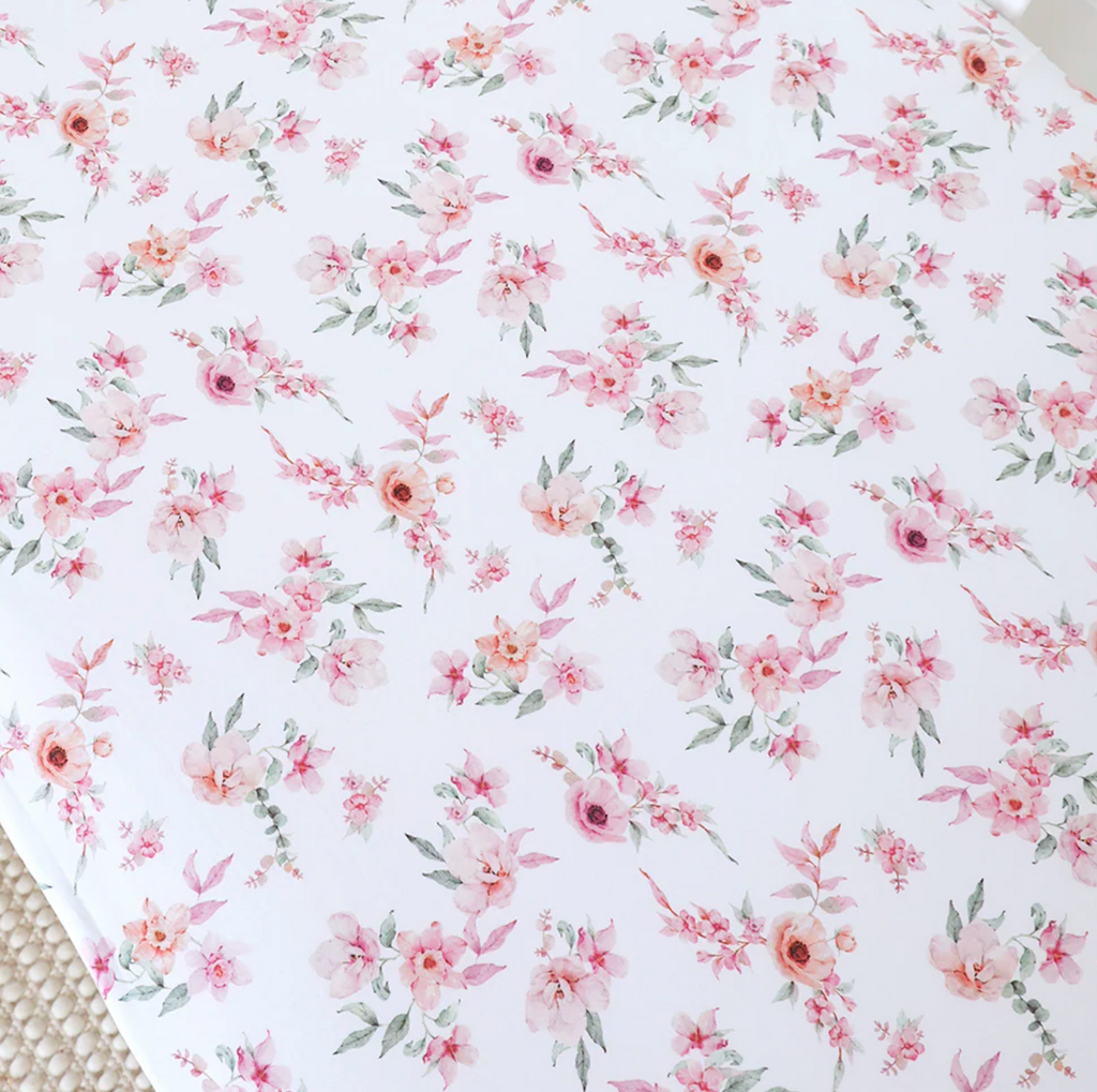 Snuggle Hunny Camille Organic Fitted Cot Sheet