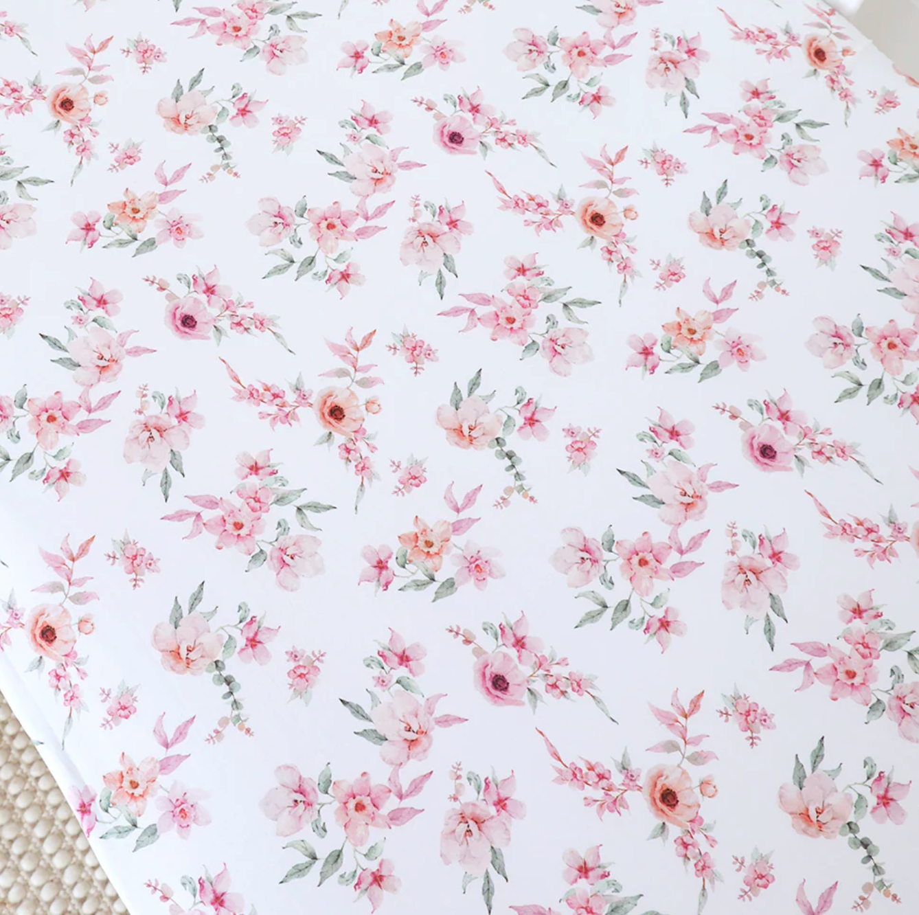 Snuggle Hunny Camille Organic Fitted Cot Sheet