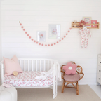 Snuggle Hunny Camille Organic Fitted Cot Sheet