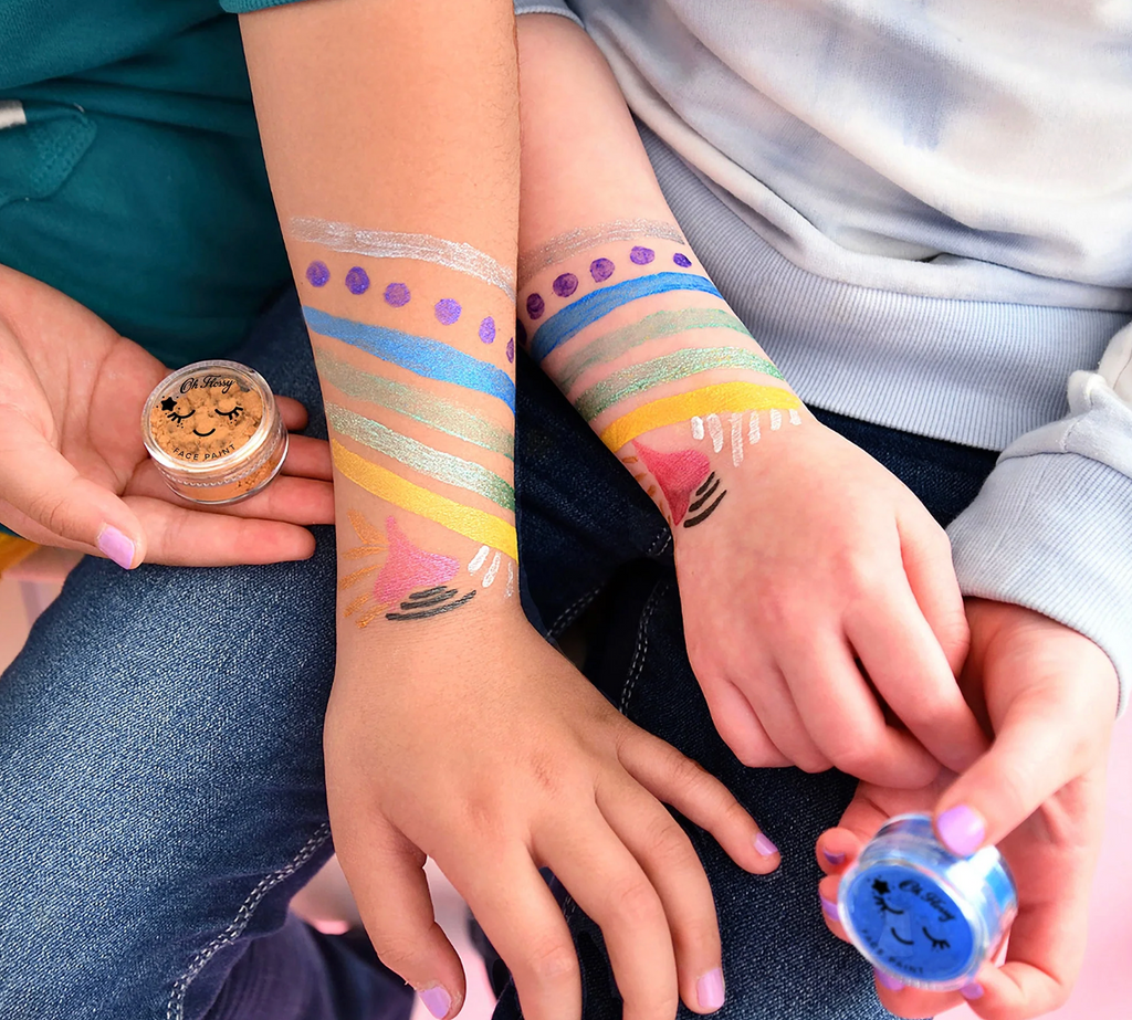Oh Flossy Magic Garden Face Paint Set