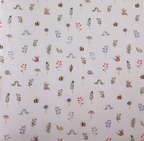 Snuggle Hunny Garden Friends Organic Fitted Cot Sheet