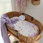 Snuggle Hunny Isla Organic Bassinet Sheet / Change Pad Cover