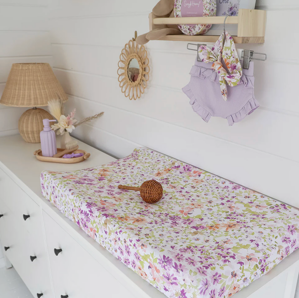 Snuggle Hunny Isla Organic Bassinet Sheet / Change Pad Cover