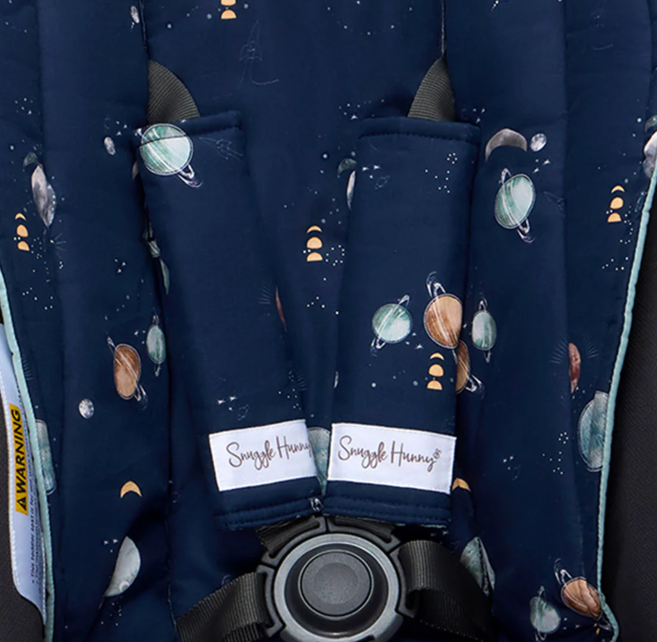 Snuggle Hunny Milky Way Universal Reversible Pram Strap Covers