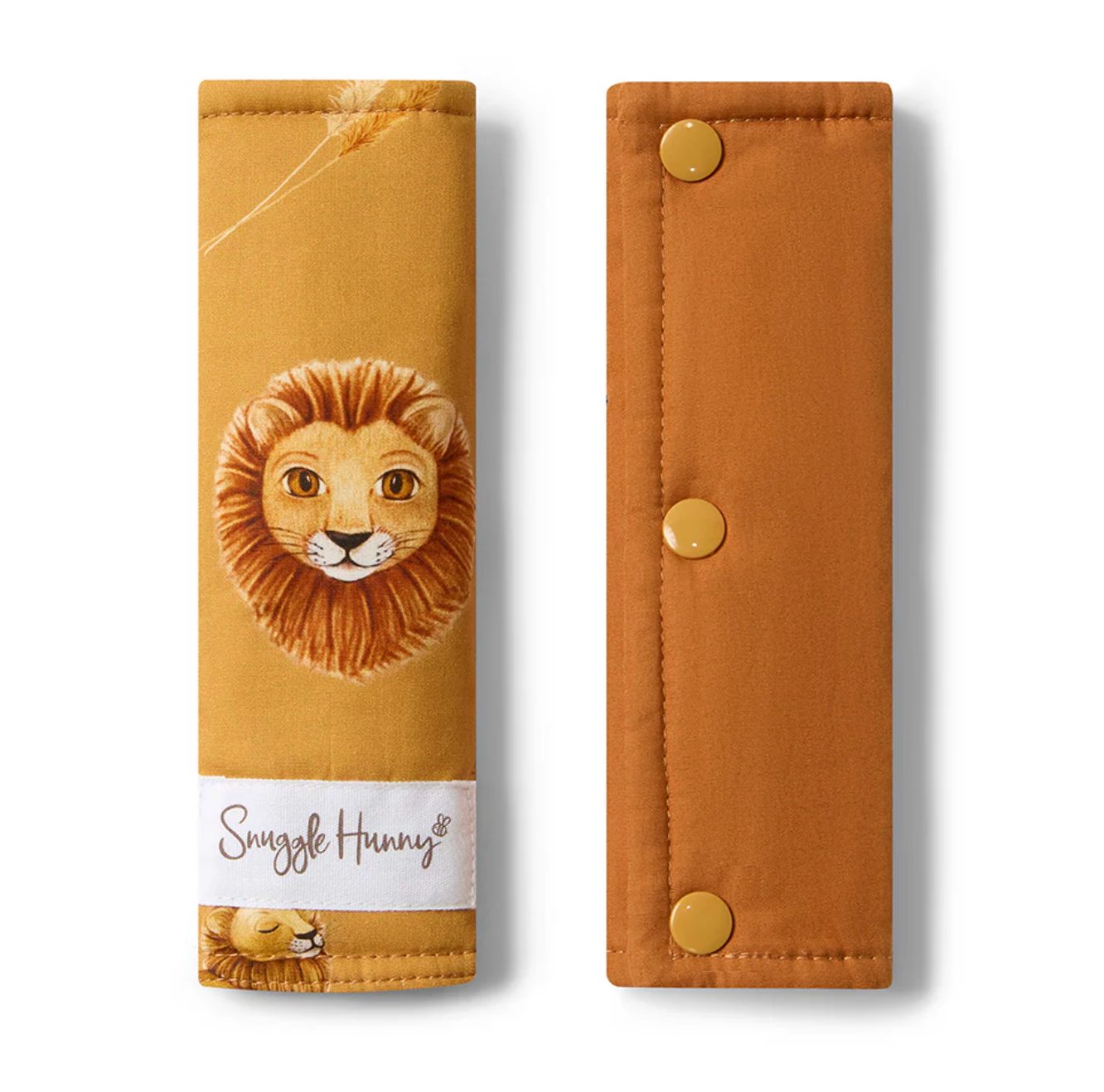 Snuggle Hunny Roar Universal Reversible Pram Strap Covers