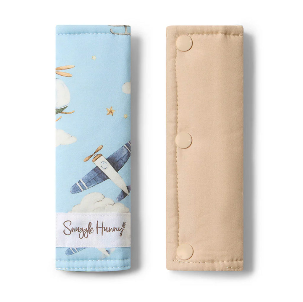 Snuggle Hunny Taking Flight Universal Reversible Pram Strap Covers