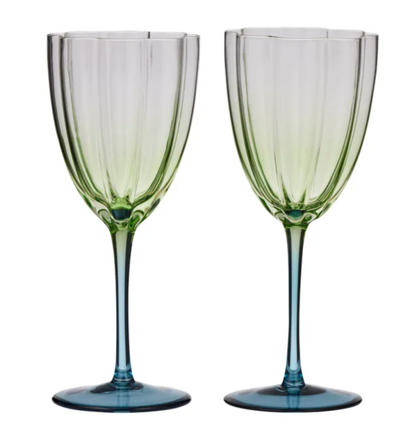 Coast to Coast Lotti Set of 2 Tulip Wine Glass