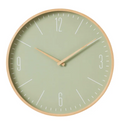 Coast to Coast Tempo Wood Clock Aloe/Natural