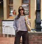 Ceres Life Beau Long Sleeve Slouchy Tee