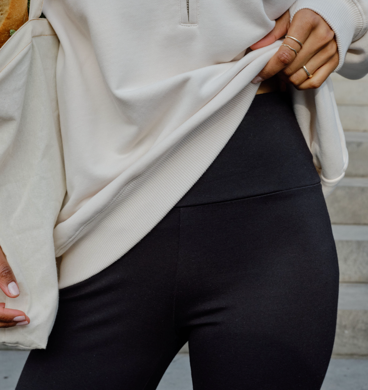Ceres Life Ponte Bootleg Pant
