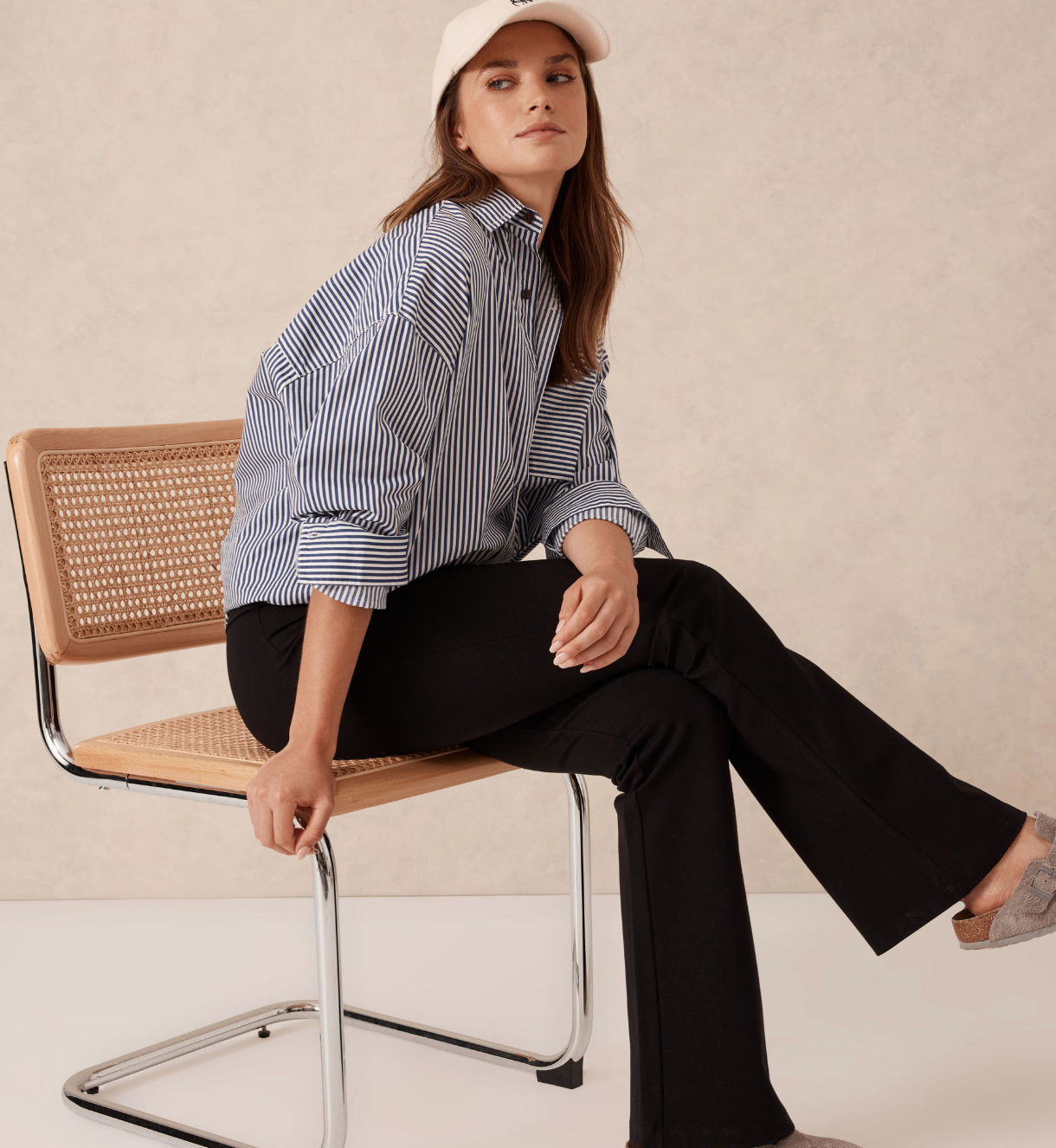 Ceres Life Ponte Bootleg Pant